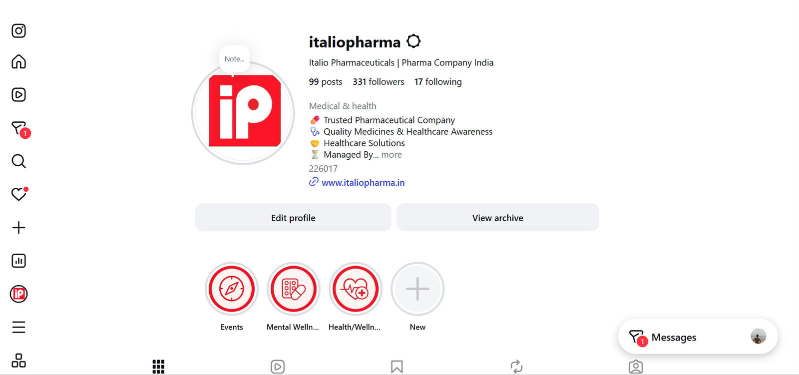 ITALIO Pharmaceuticals Pvt. Ltd.